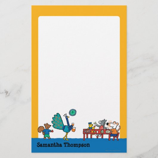 Maisy und Friends Vorschulzeit Briefpapier (Vorderseite)