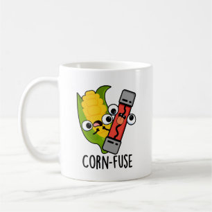Maiszauber Funny Confused Pun Kaffeetasse