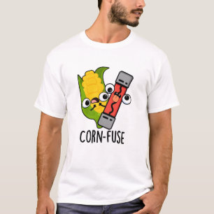Maiszauber Funny Confused Pun T-Shirt
