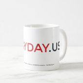 MAITAG Logo u. Flagge-Schale Kaffeetasse (VorderseiteRechts)