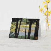 Maitland River View Karte (Gelbe Blume)