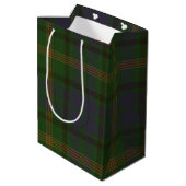 Maitland Tartan Mittlere Geschenktüte (Rückseite Schrägansicht)