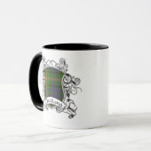 Maitland Tartan-Schild Tasse (Vorderseite Links)
