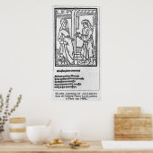 Maitre Pathelin und Guillemette Poster (Küche)