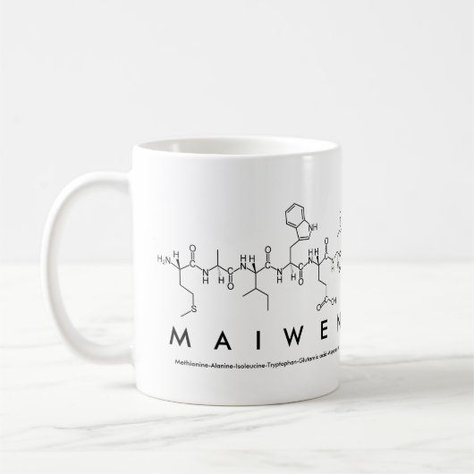 Maiwen Peptidname Tasse (Links)