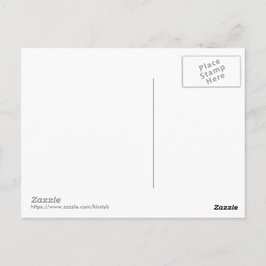 Maiya Die rote Panda Postkarte (Rückseite)