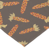 Maize or Indian Corn Fall Themed Mittelgroßer Tischläufer (Ecke)