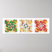 Maj Jongg Dragons Poster (Vorne)