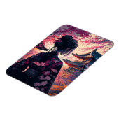 Maja Kirschblüten - Flexibler Fotomagnet Magnet (Linke Seite)