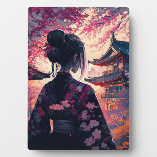 Maja Kirschblüten - Fotoplatte mit Bundesstaaten