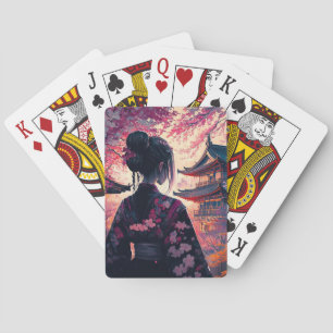 Maja Kirschblüten - Klassische Spielkarten