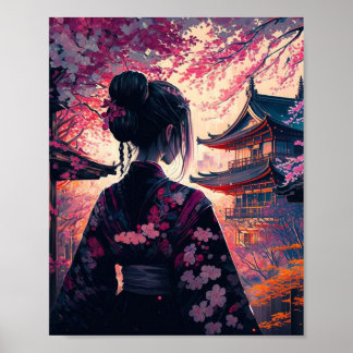 Maja Kirschblüten - Poster