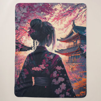 Maja Kirschblüten - Sherpadecke