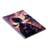 Maja Kirschblüten - Spiral Fotonotizbuch Notizblock (Rechte Seite)