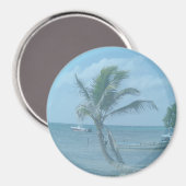 Majahual Beach Christmas Magnet (Vorderseite/Rückseite)