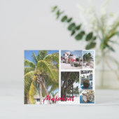 Majahual Postkarte (Stehend Vorderseite)