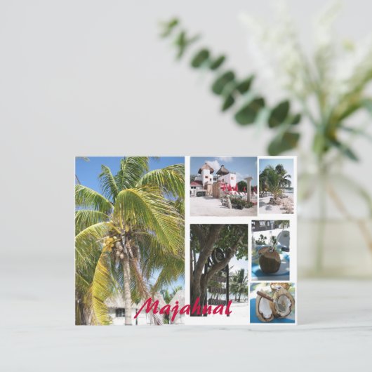 Majahual Postkarte (Stehend Vorderseite)