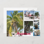 Majahual Postkarte (Vorne/Hinten)