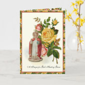 MAJDA'S CARD KARTE (Gelbe Blume)