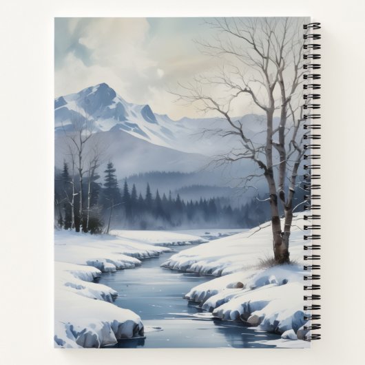 Majestad Invernal Notizblock (Rückseite)