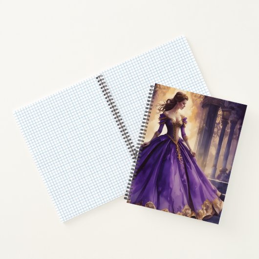 Majestad Violeta Notizblock (Innenseite)