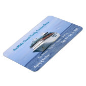 Majestät an der Seekundenmarkierung Magnet (Linke Seite)