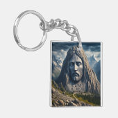 Majestät Berg der Herr ist mein Felsen Schlüsselanhänger (Vorderseite links)