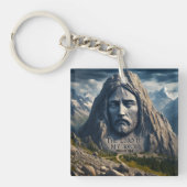 Majestät Berg der Herr ist mein Felsen Schlüsselanhänger (Vorderseite)