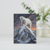 Majestät der Arktis Postkarte (Stehend Vorderseite)