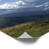 Majestät der lila Berge Poster (Ecke)