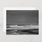 Majestät der Oregon Coast in Monochrome Postkarte (Vorne/Hinten)
