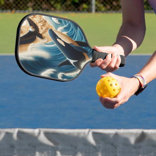 Majestät der Tiefe Pickleball Schläger (InSitu)