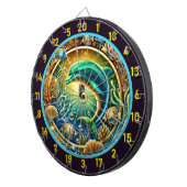 Majestät Dolphin Dartboard Dekoration Dartscheibe (Vorderseite rechts)