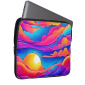 Majestät eines Sonnenuntergangs Laptopschutzhülle (Vorne Rechts)