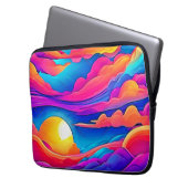 Majestät eines Sonnenuntergangs Laptopschutzhülle (Vorderseite Links)