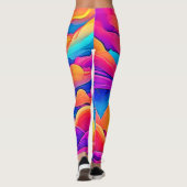 Majestät eines Sonnenuntergangs Leggings (Rückseite)