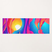 Majestät eines Sonnenuntergangs Yogamatte (Vorderseite (Horizontal))