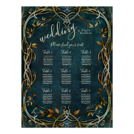 Majestät Hochzeitskarte Mittelerden Poster