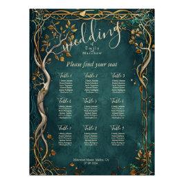 Majestät Hochzeitskarte Mittelerden Poster