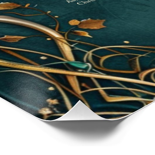 Majestät Hochzeitskarte Mittelerden Poster (Ecke)