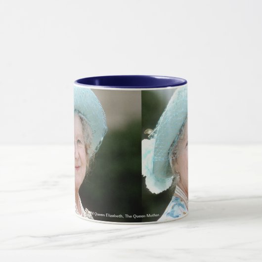 MAJESTÄT Königin Elizabeth, die Königin Mutter Tasse (Zentrum)