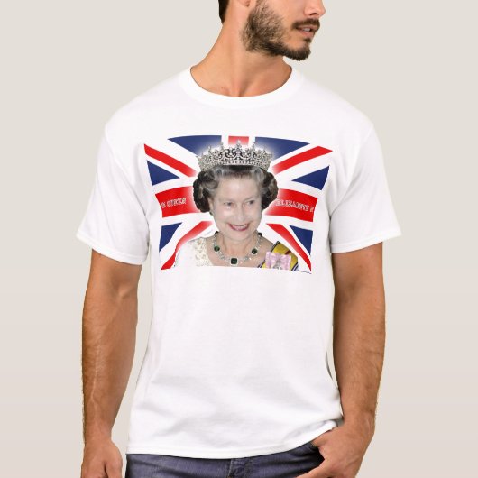 MAJESTÄT Königin Elizabeth II - ProFoto T-Shirt (Vorderseite)