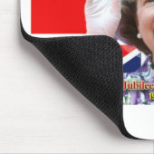MAJESTÄT Königin Elizabeth II sechzigjähriges Mousepad (Ecke)