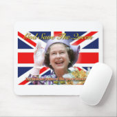 MAJESTÄT Königin Elizabeth II sechzigjähriges Mousepad (Mit Mouse)