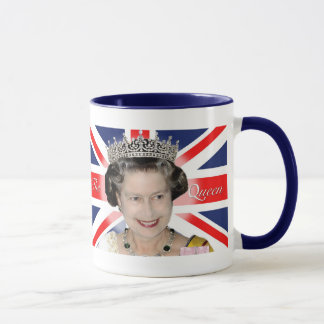MAJESTÄT Königin Elizabeth II Tasse