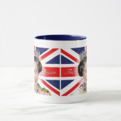 MAJESTÄT Königin Elizabeth II Tasse (Zentrum)