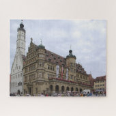 Majestät Mittelalter: Rothenburg Rathaus Puzzle (Horizontal)
