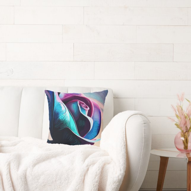 Majestät Mitternacht: Die dunkle Schönheit der sch Kissen (Liege)