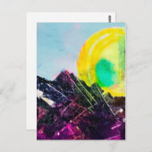 Majestät (Verlassen) Postkarte (Vorne/Hinten)