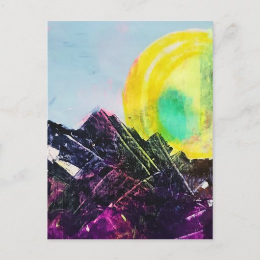 Majestät (Verlassen) Postkarte (Vorderseite)